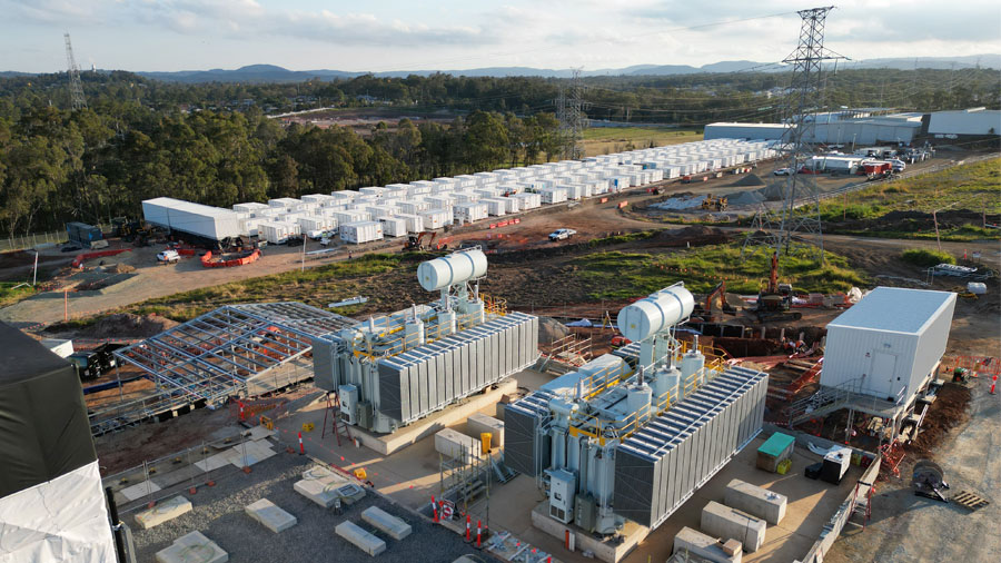 Quinbrook’s Supernode battery completes construction of first stage and successfully connects to Queensland grid